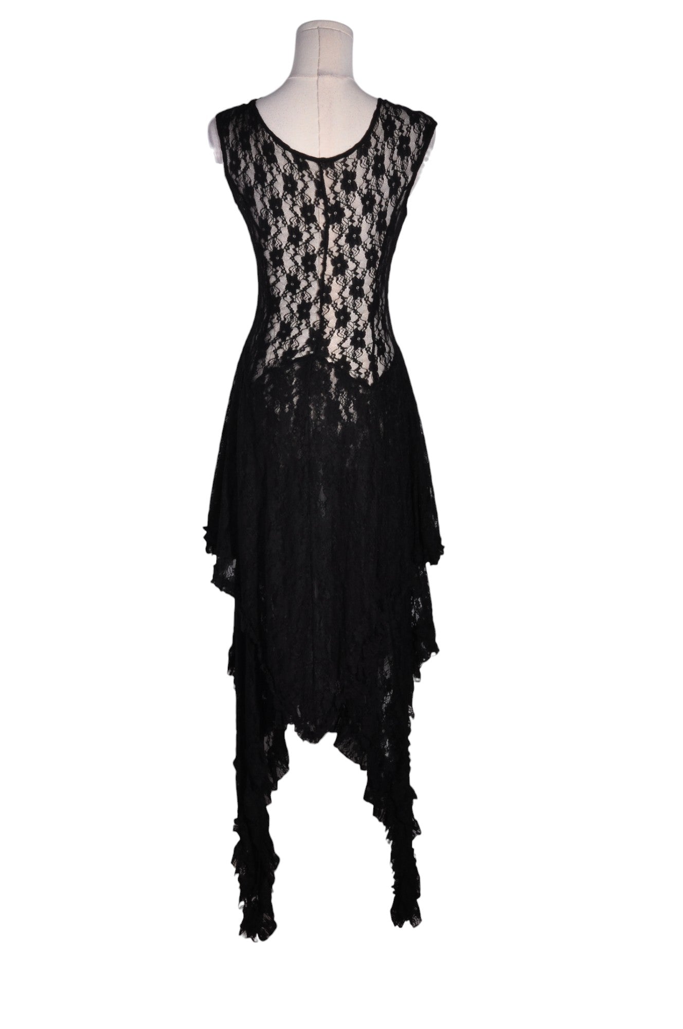 FLORAL-IN Women High Low Dresses Regular fit in Black - M