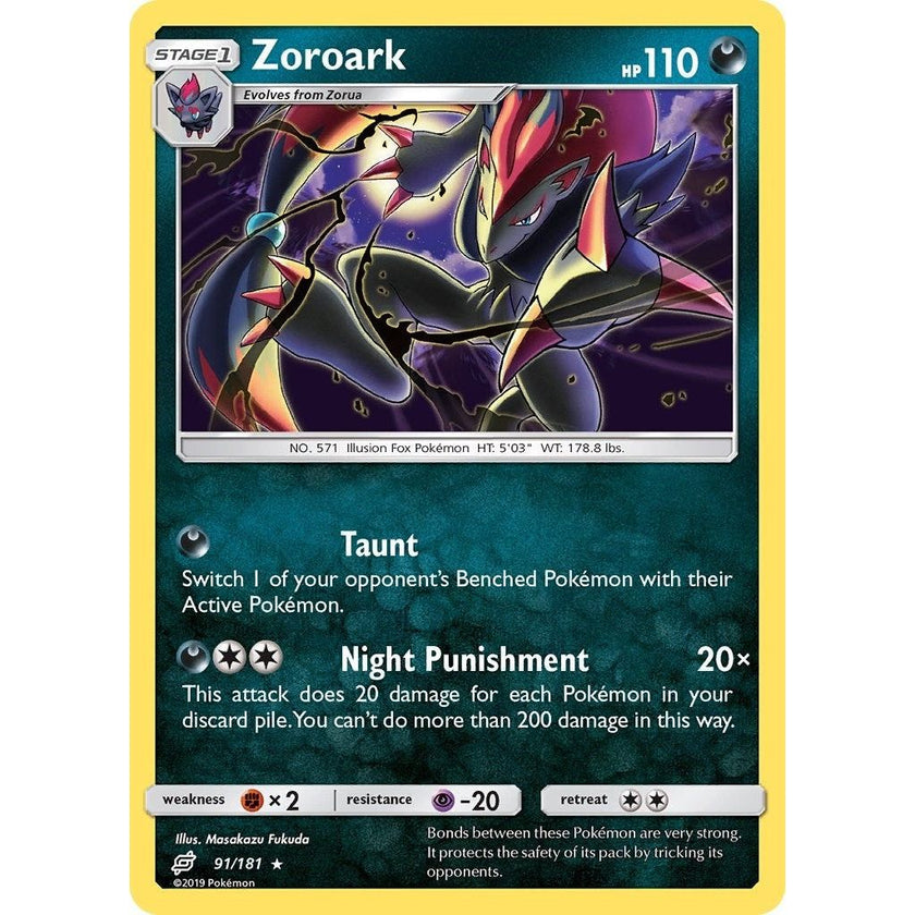 Zoroark (91/181) (SM9)