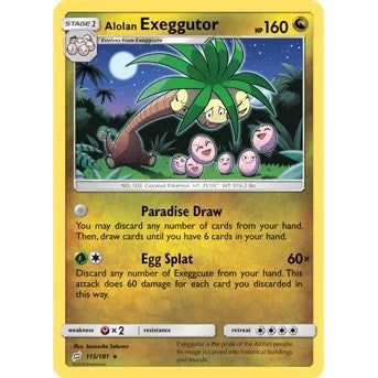 Alolan Exeggutor (115) (115/181) (SM9)