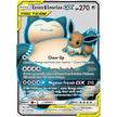 Eevee & Snorlax GX (Full Art) (171/181) (SM9)