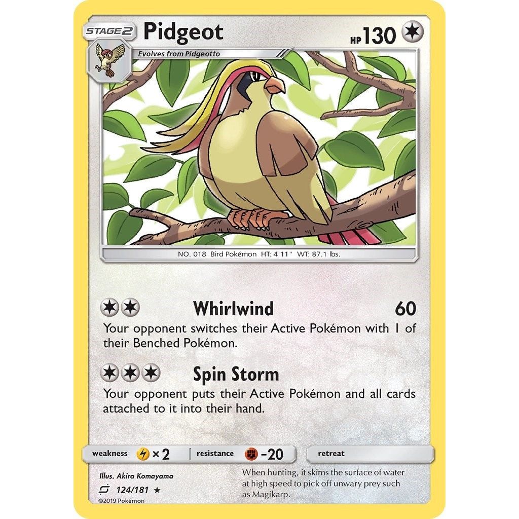 Pidgeot (124/181) (SM9)