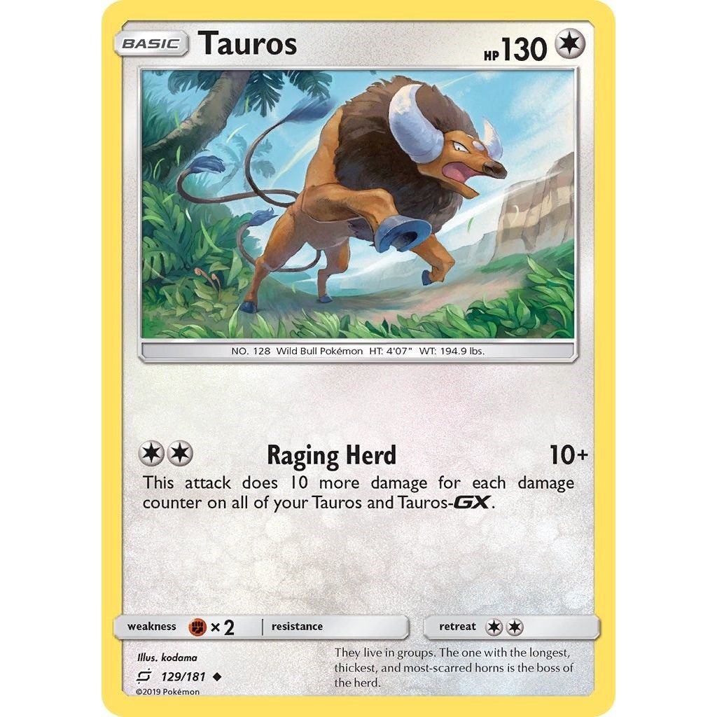 Tauros (129/181) (SM9)