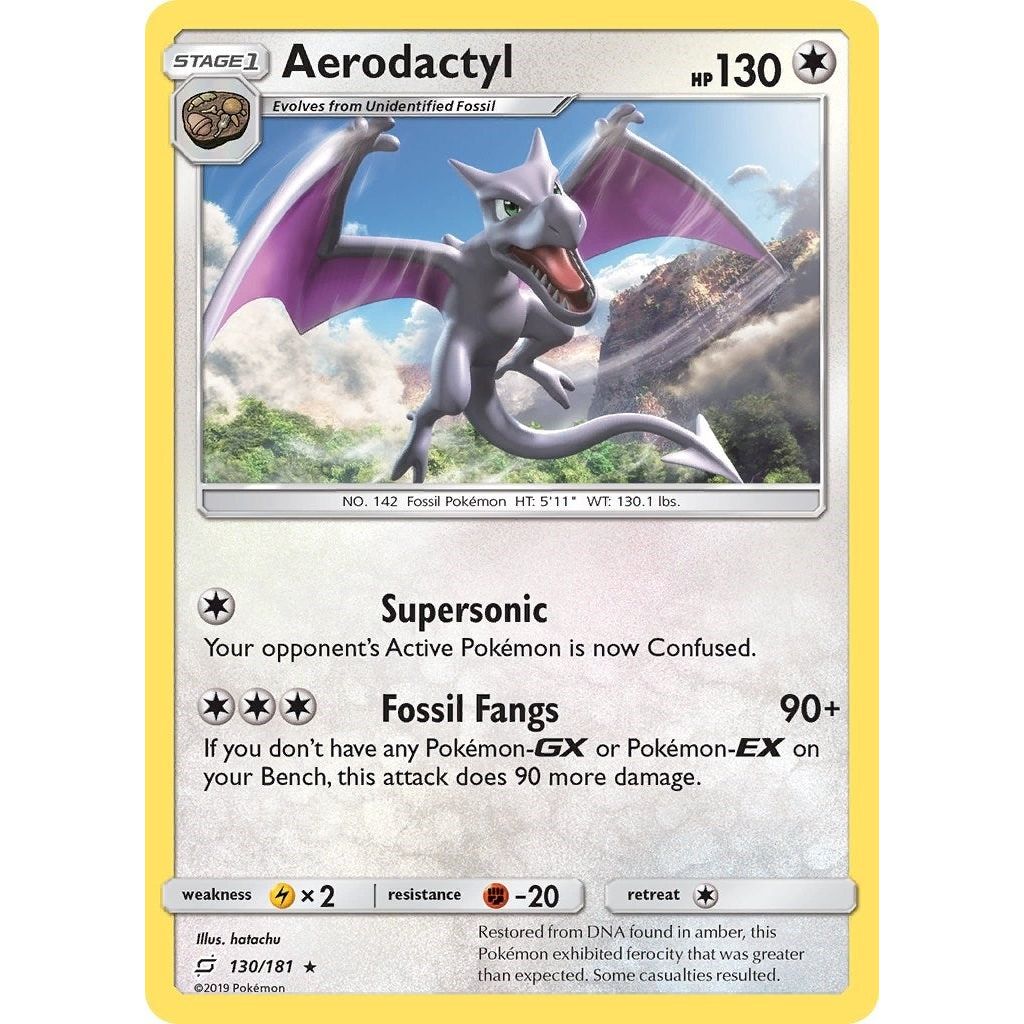 Aerodactyl (130/181) (SM9)