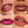 PHOFAY Rose Blooming Hydrating Lip Gloss – Moisturizing Shine, 3.8ml (6 Shades + Set)