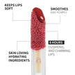 PHOFAY Rose Blooming Hydrating Lip Gloss – Moisturizing Shine, 3.8ml (6 Shades + Set)