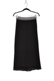UNBRANDED Women A-Line Skirts Regular fit in Black - M