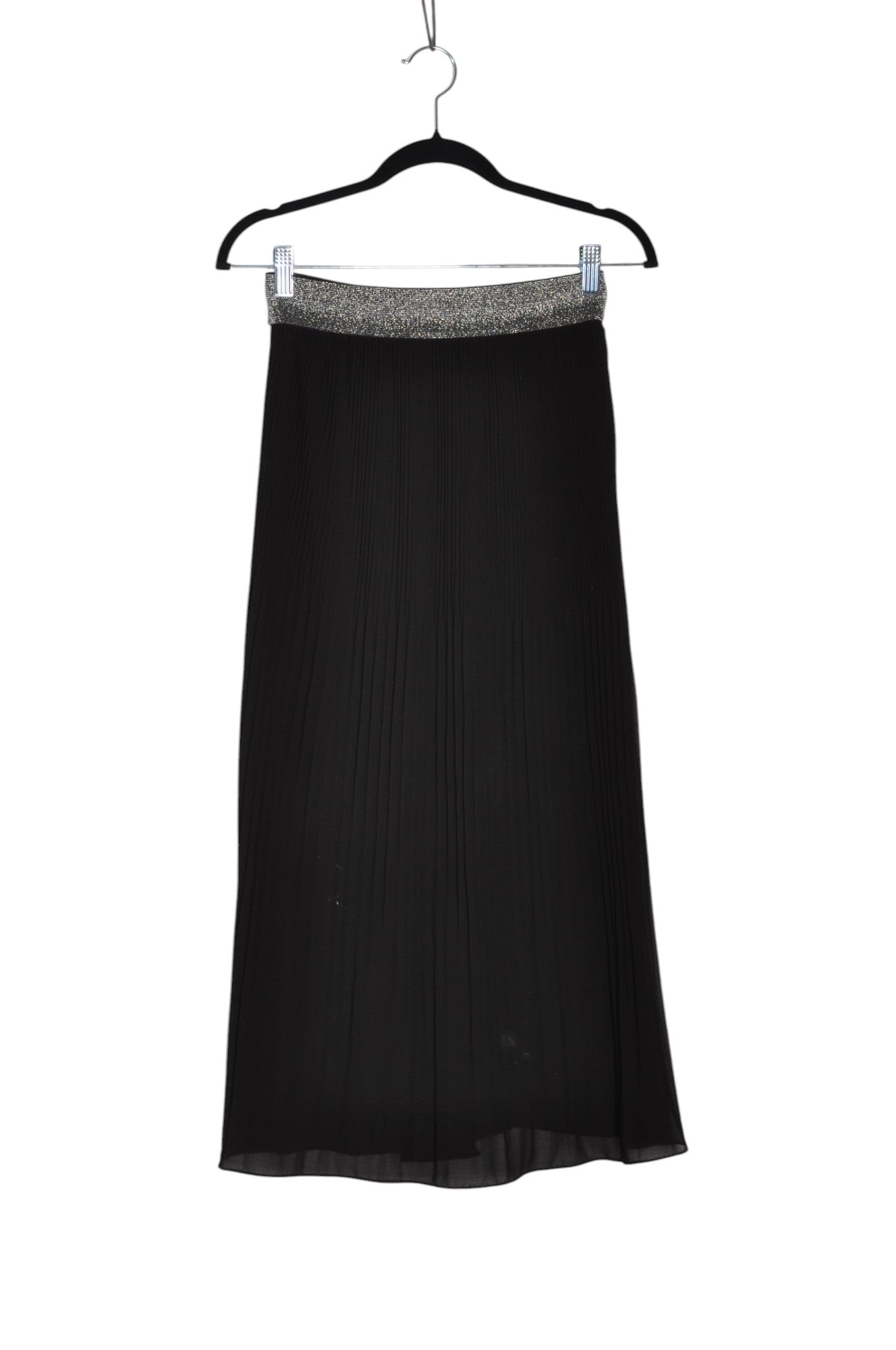 UNBRANDED Women A-Line Skirts Regular fit in Black - M