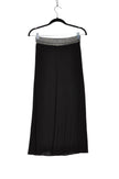 UNBRANDED Women A-Line Skirts Regular fit in Black - M