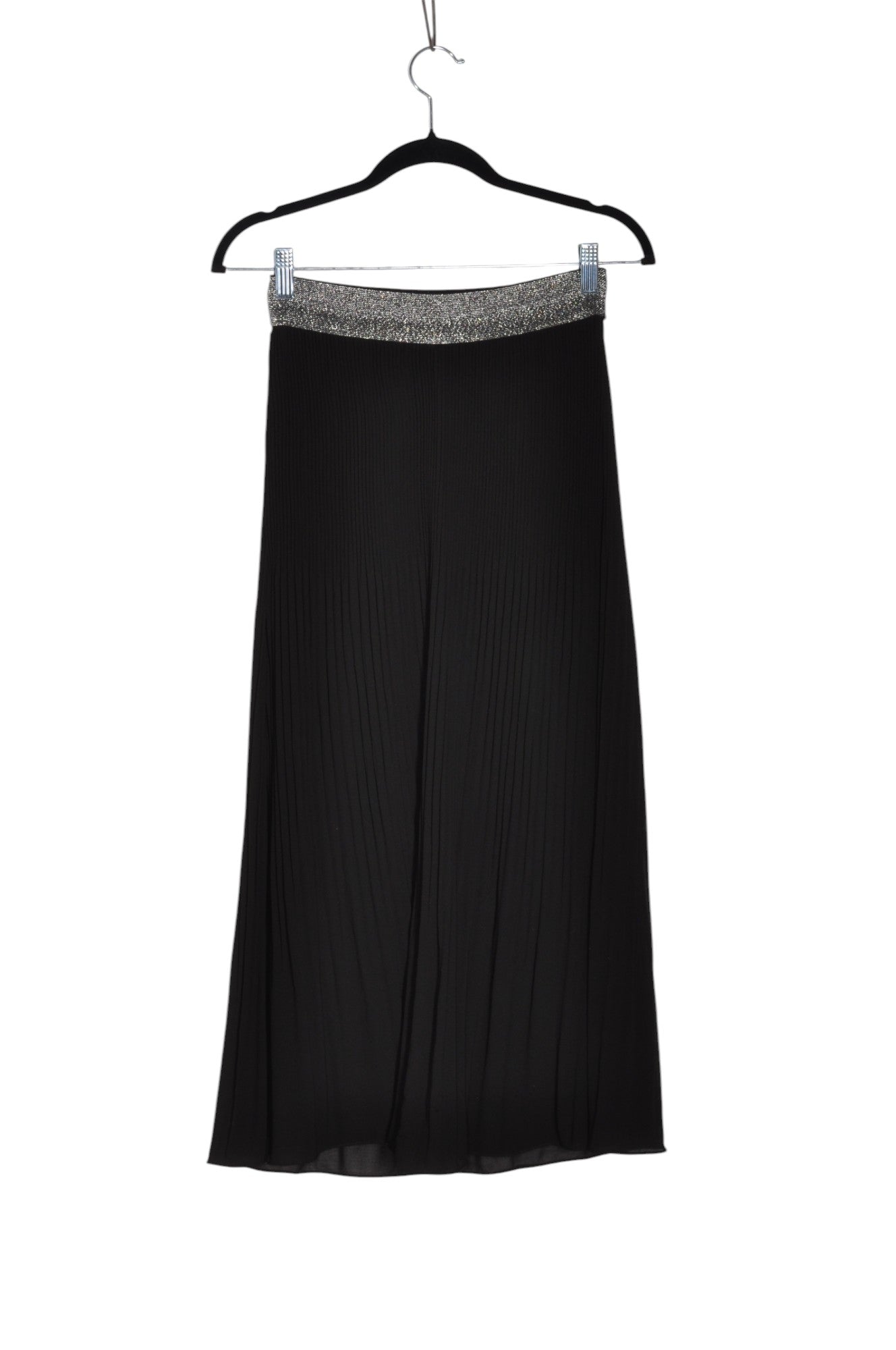 UNBRANDED Women A-Line Skirts Regular fit in Black - M