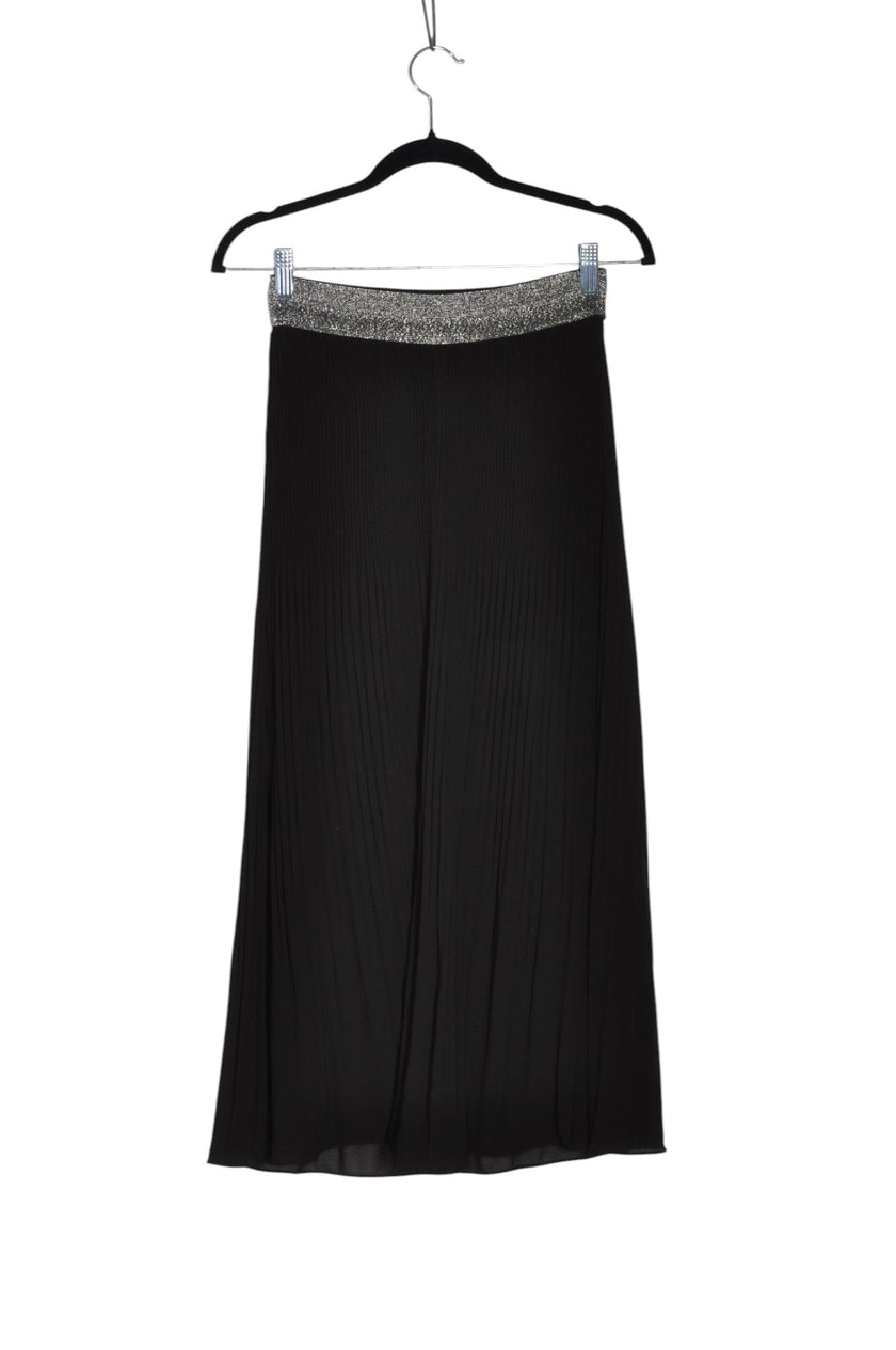 UNBRANDED Women A-Line Skirts Regular fit in Black - M