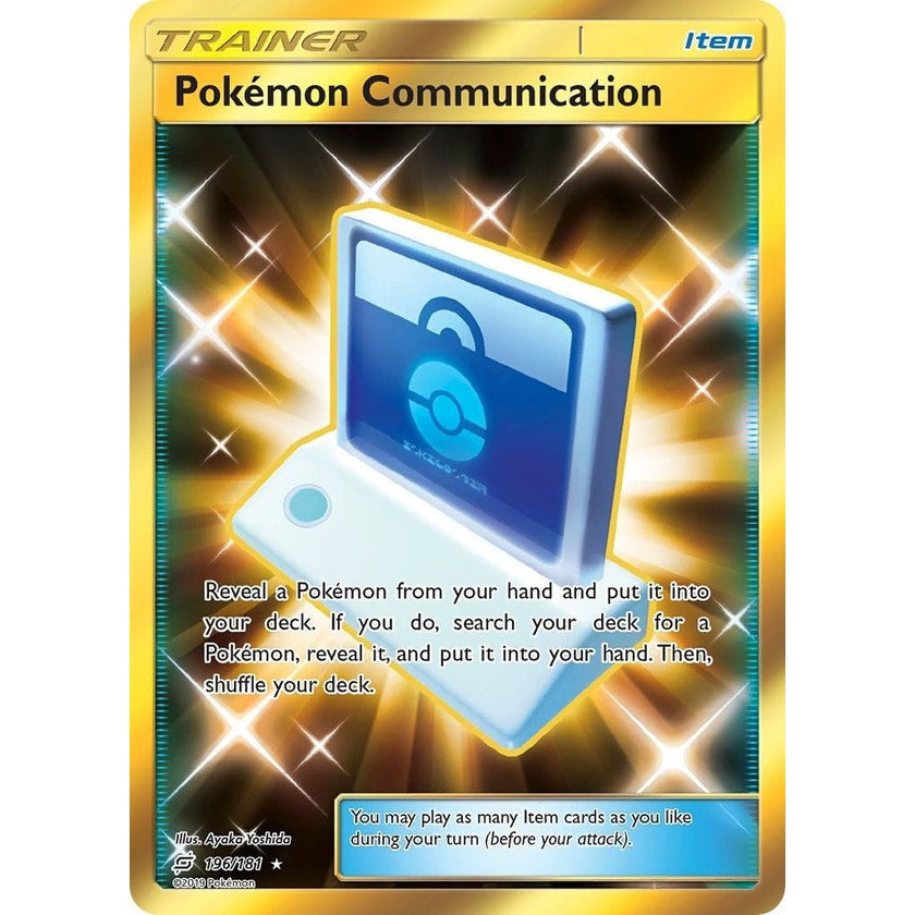 Pokemon Communication (Secret) (196/181) (SM9)