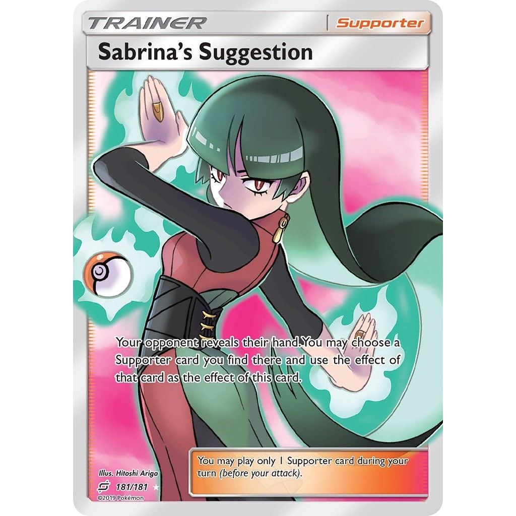 Sabrina's Suggestion (Full Art) (181/181) (SM9)
