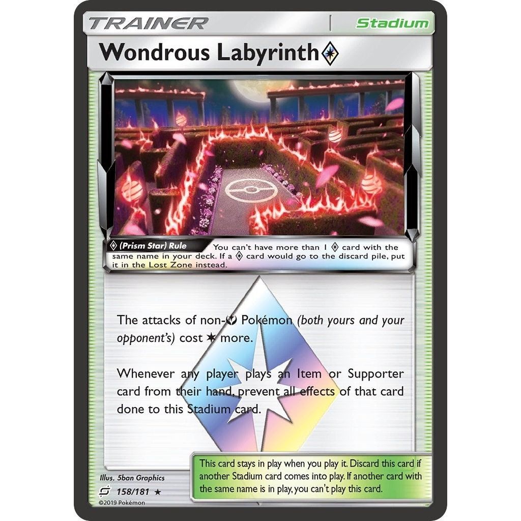 Wondrous Labyrinth Prism Star (158/181) (SM9)