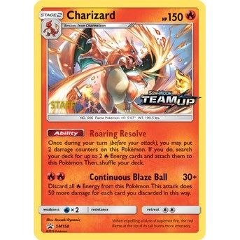 Charizard - SM158 [Staff] (SM158) (SMP)