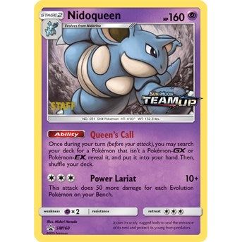 Nidoqueen - SM160 (Prerelease) [Staff] (SM160) (SMP)