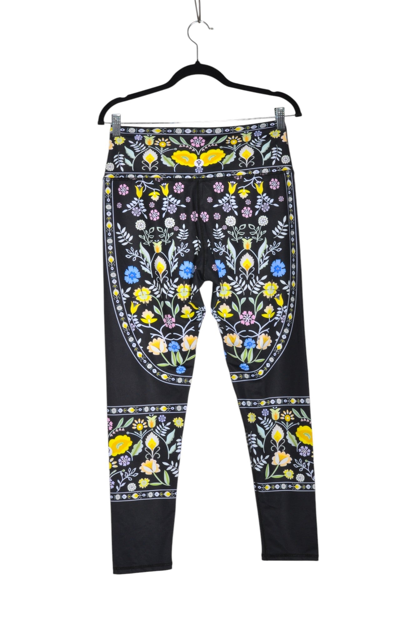 SHEIN Women Work Pants Regular fit in Black - L