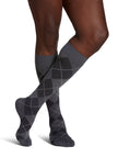 Sigvaris 180 Microfiber Shades Compression Socks 15-20 mmHg Calf High For Men Closed Toe