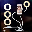 Live Streaming Light - LED Selfie Ring Light for Live Adjustable Makeup Light-8cm Stand