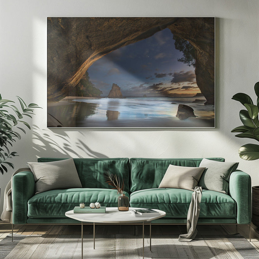 Wall art Cathedral Cove