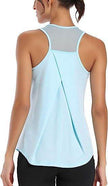 Mesh Yoga Sports Running Vest Sleeveless Workout Tank top women