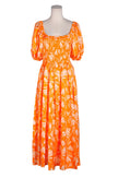 MOON RIVER Women Midi Dresses Regular fit in Orange - M
