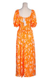 MOON RIVER Women Midi Dresses Regular fit in Orange - M