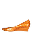 NINE WEST Women Heels Regular fit in Orange - 8.5