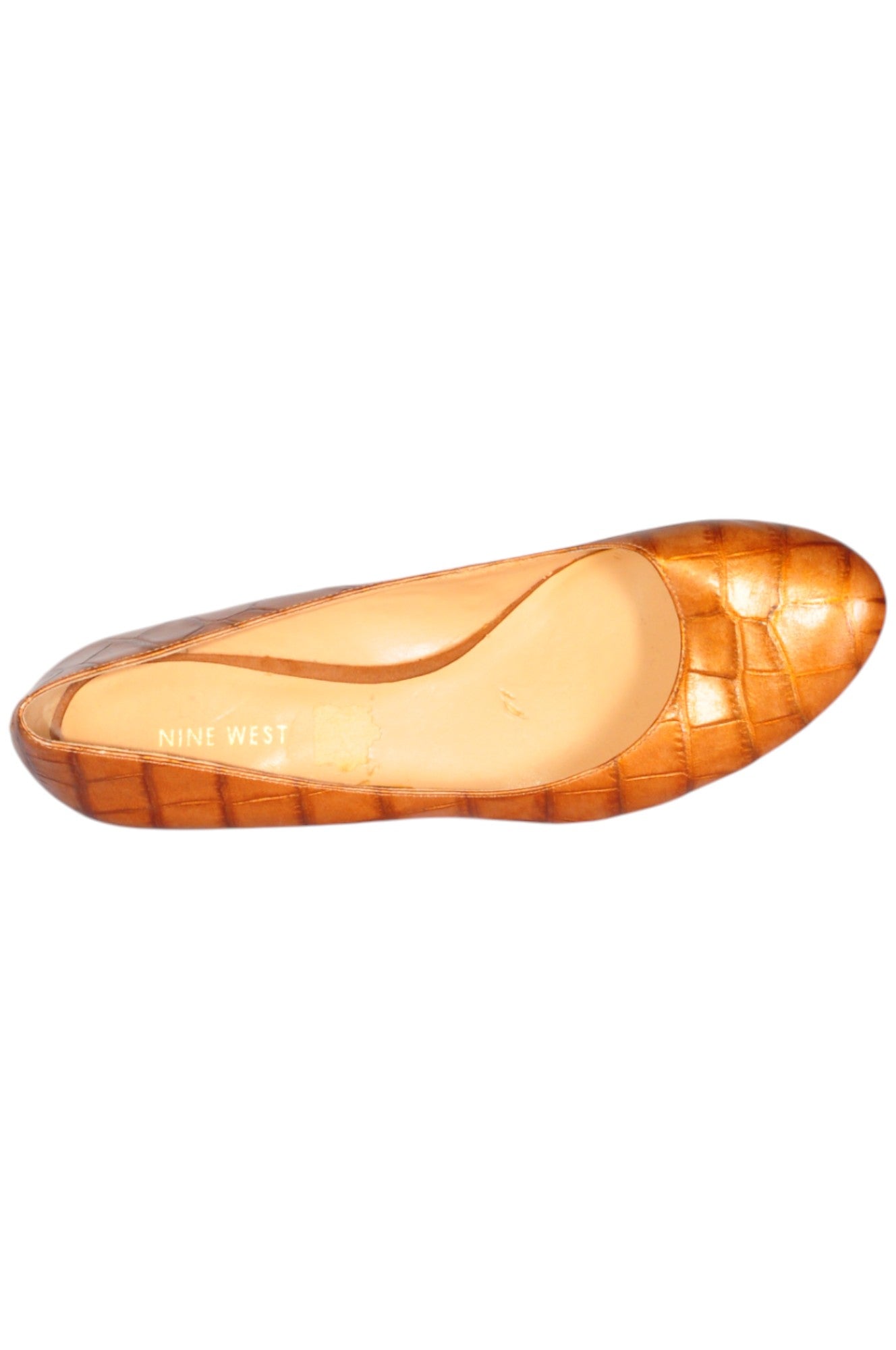 NINE WEST Women Heels Regular fit in Orange - 8.5