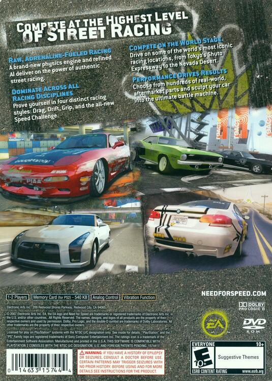 Need for Speed ProStreet (usagé)