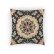 Boho Mandala Woven Pillow | Kilim Mosaic Pillow Cover