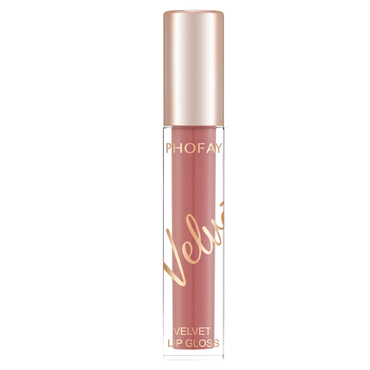 PHOFAY Velvet Lip Gloss – Weightless Matte Finish, 3ml (8 Shades)