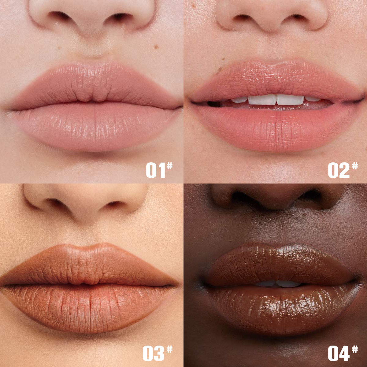 PHOFAY Velvet Lip Gloss – Weightless Matte Finish, 3ml (8 Shades)