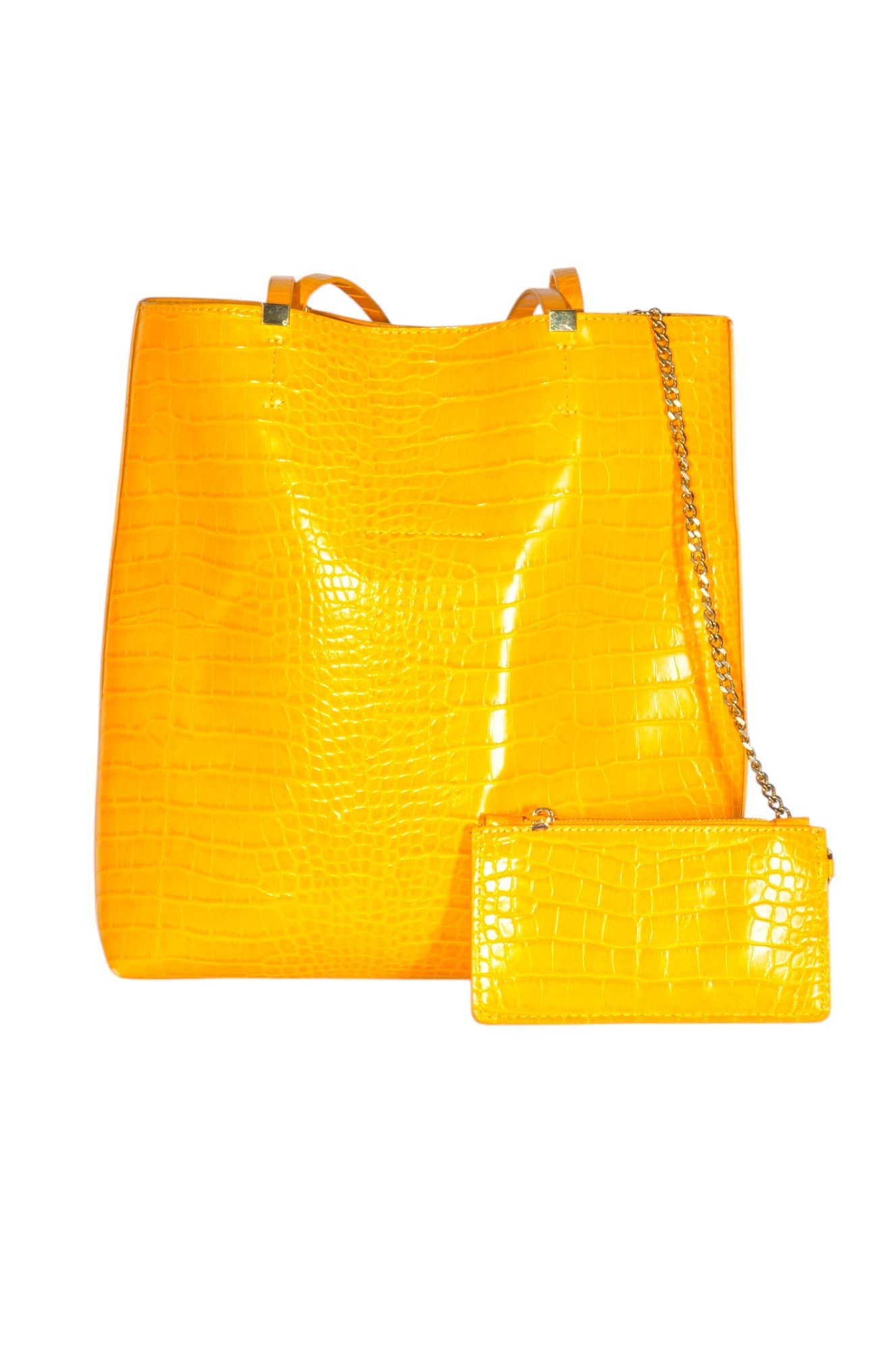 ZARA Handbags in Yellow