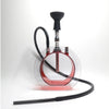 Acrylic round pot hookah set