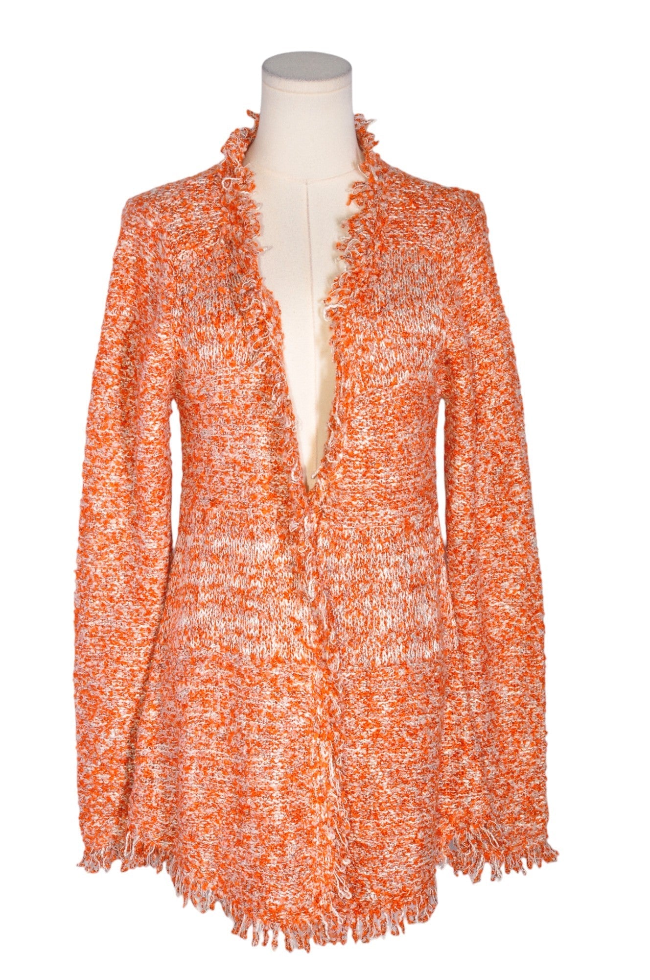 UNBRANDED Women Cardigans Regular fit in Orange - M