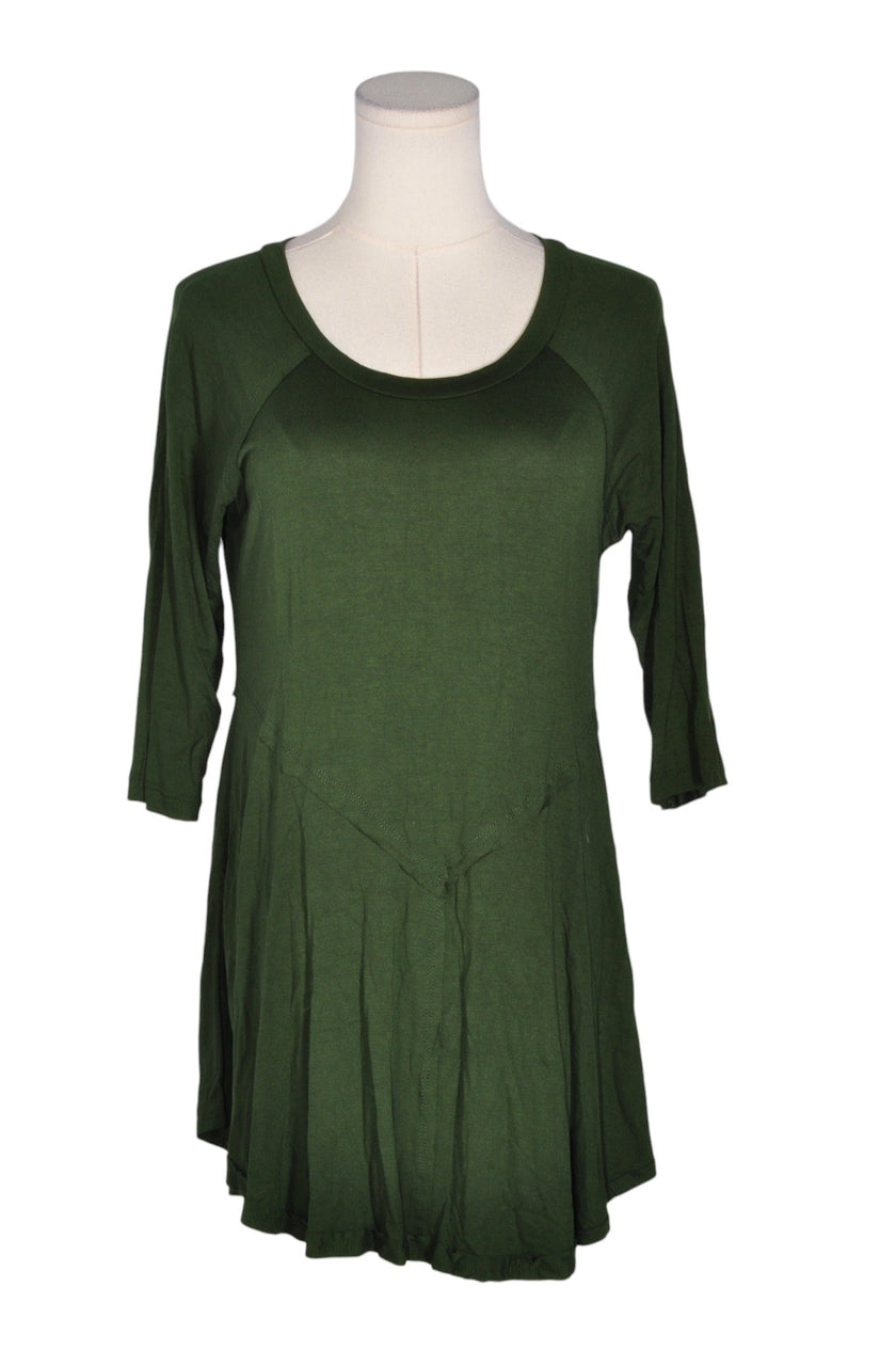 POPANA Women Tunics Regular fit in Green - L