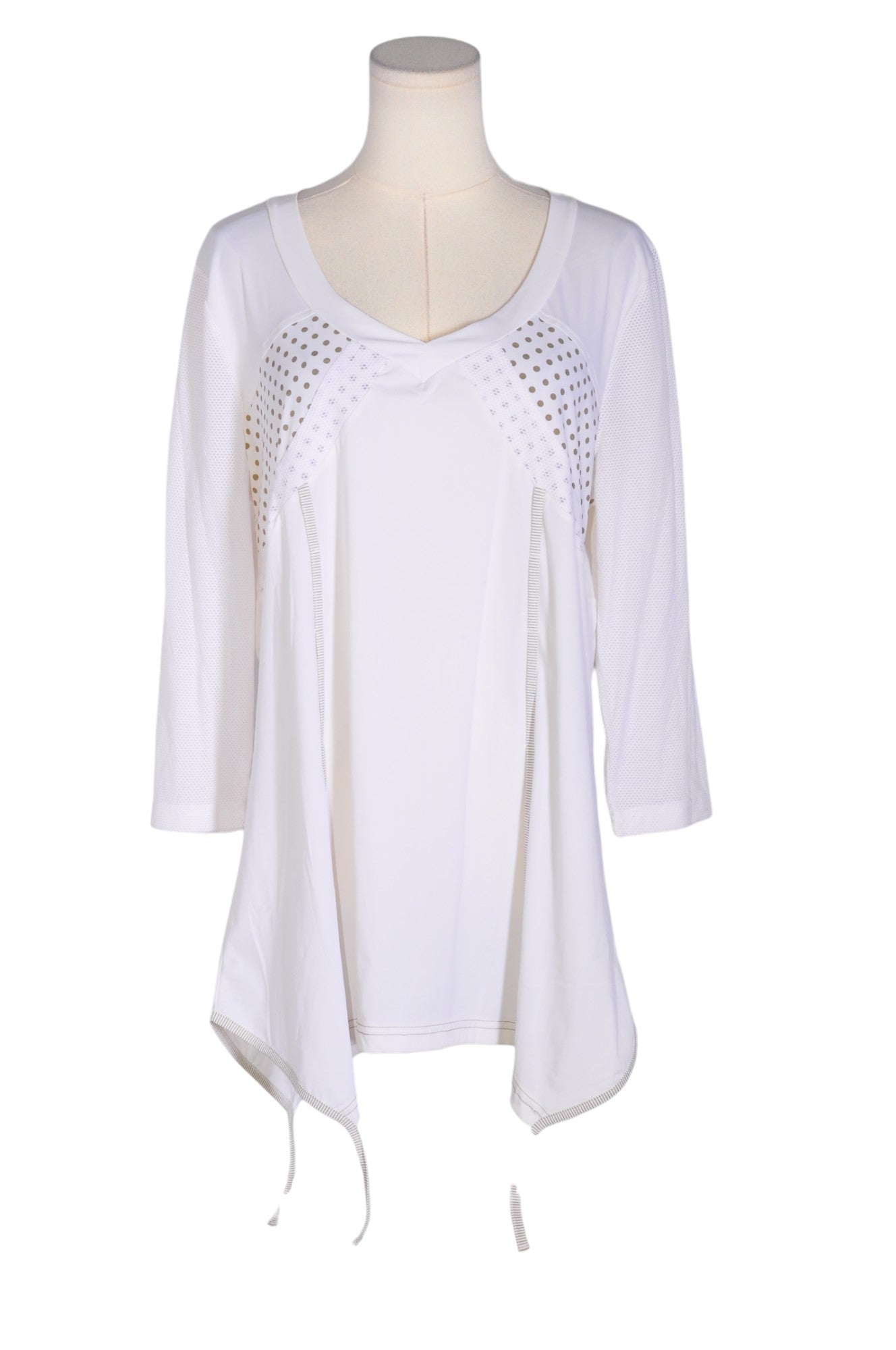 DOLCEZZA Women Tunics Regular fit in White - XL