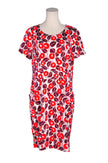 ZILCH Women Drop Waist Dresses Regular fit in Red - XL