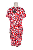 ZILCH Women Drop Waist Dresses Regular fit in Red - XL