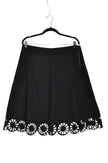 TRIBAL Women A-Line Skirts Regular fit in Black - 10