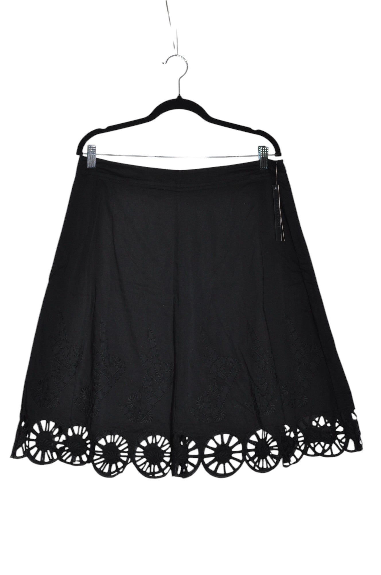 TRIBAL Women A-Line Skirts Regular fit in Black - 10
