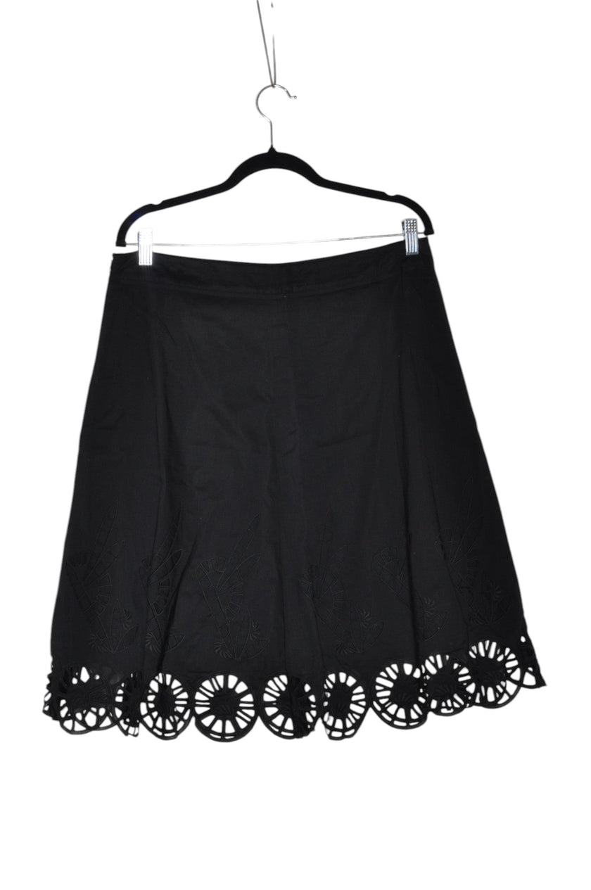 TRIBAL Women A-Line Skirts Regular fit in Black - 10