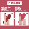 PHOFAY Moisturizing Lipstick & Matte Lipstick Set – Hydrating + Long-Wear, 3.5g (8 Colour Sets)