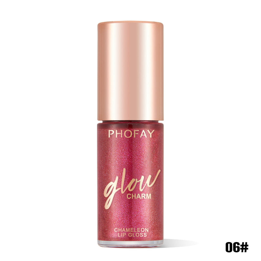 PHOFAY Moisturizing Shimmer Lip Gloss – 7.5ml (6 Shades + Sets)