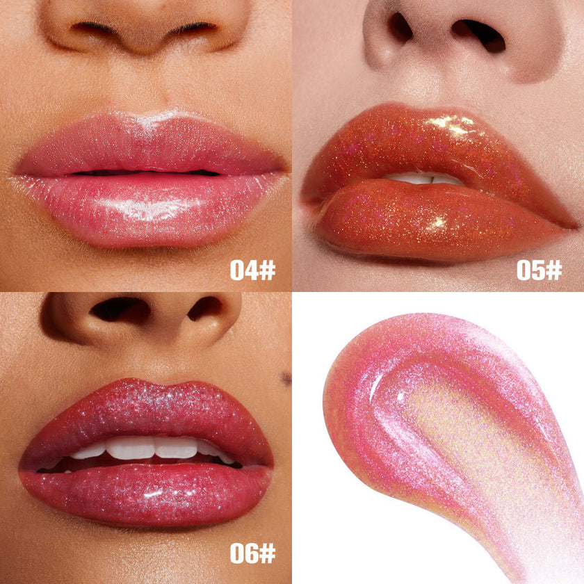 PHOFAY Moisturizing Shimmer Lip Gloss – 7.5ml (6 Shades + Sets)