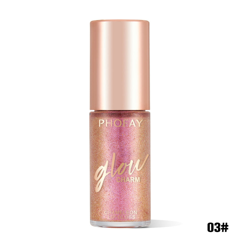 PHOFAY Moisturizing Shimmer Lip Gloss – 7.5ml (6 Shades + Sets)
