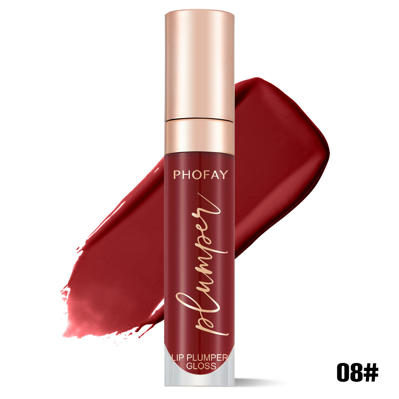 PHOFAY Shiny Lip Plumper Gloss – Plumping & High-Shine Finish, 7ml (13 Shades + Sets)