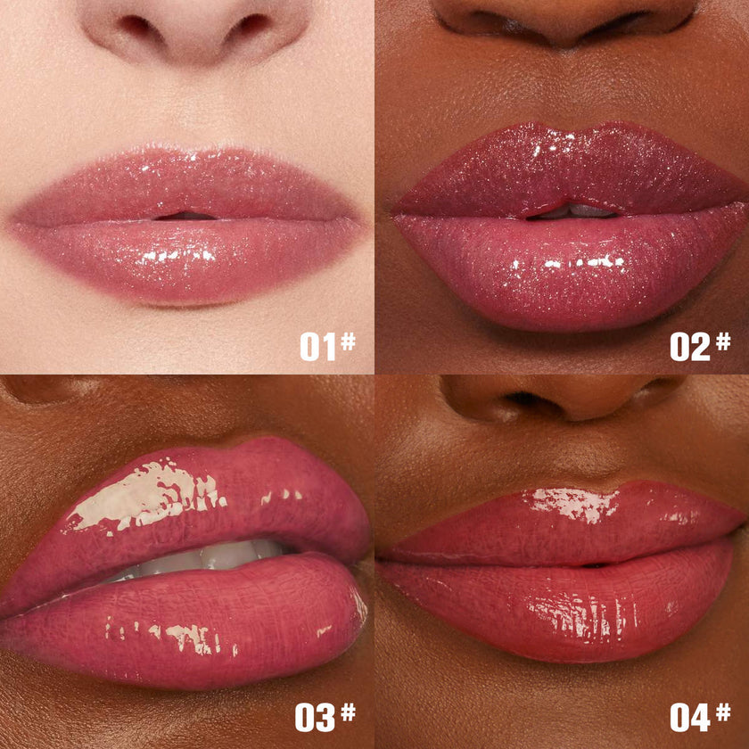 PHOFAY Shiny Lip Plumper Gloss – Plumping & High-Shine Finish, 7ml (13 Shades + Sets)
