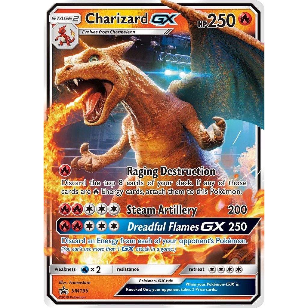 Charizard GX - SM195 (SM195) (SMP)