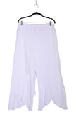 SUN MODA Women Palazzo Pants Regular fit in White - XL